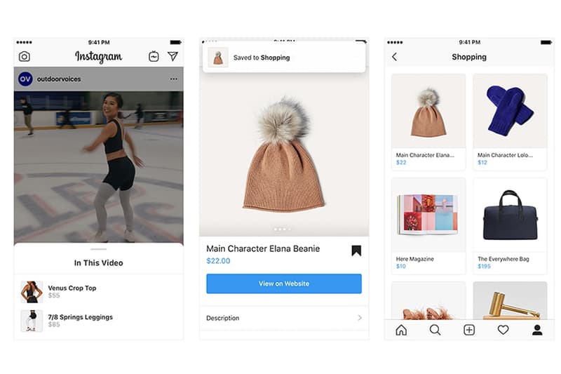 instagram shop shopping video posts