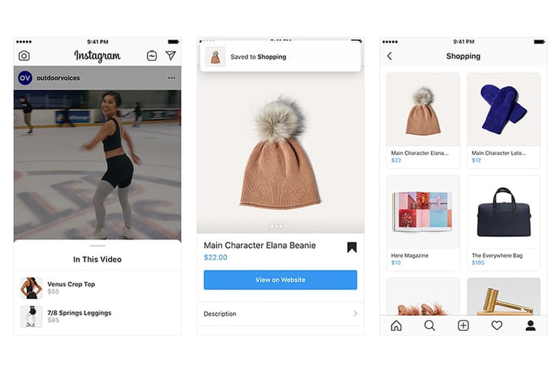 instagram shop shopping video posts