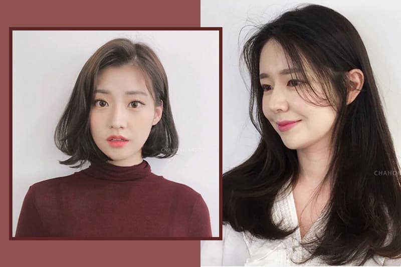 korean girl hairstyles instagram chahong.review_official