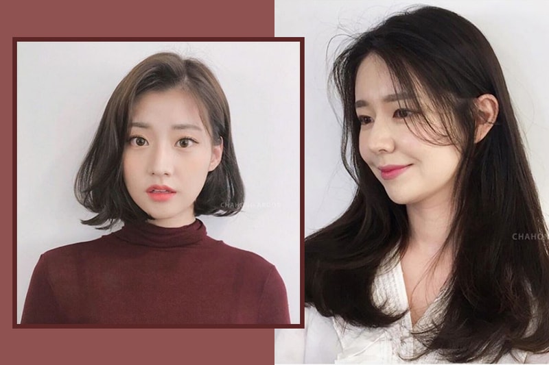 korean girl hairstyles instagram chahong.review_official