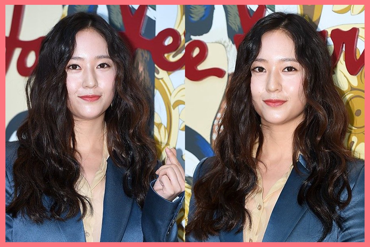 Krystal Jung Soo Jung double chin turtle neck k pop korean celebrities korean actress
