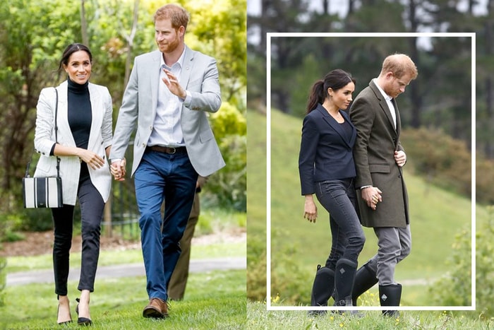 這條窄腳褲在 Meghan 連續穿了 7 次之後,庫存 48 小時內直接被清空!