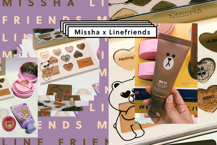 Missha x Line Friends 推出限定冬日彩妝,是時候幫化妝箱換季!