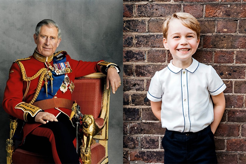 prince charles prince george gift rare comment