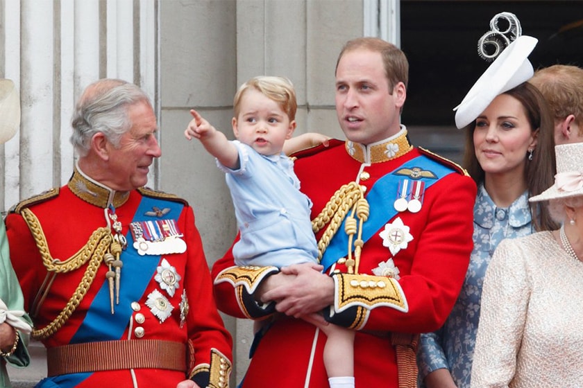 prince charles prince george gift rare comment