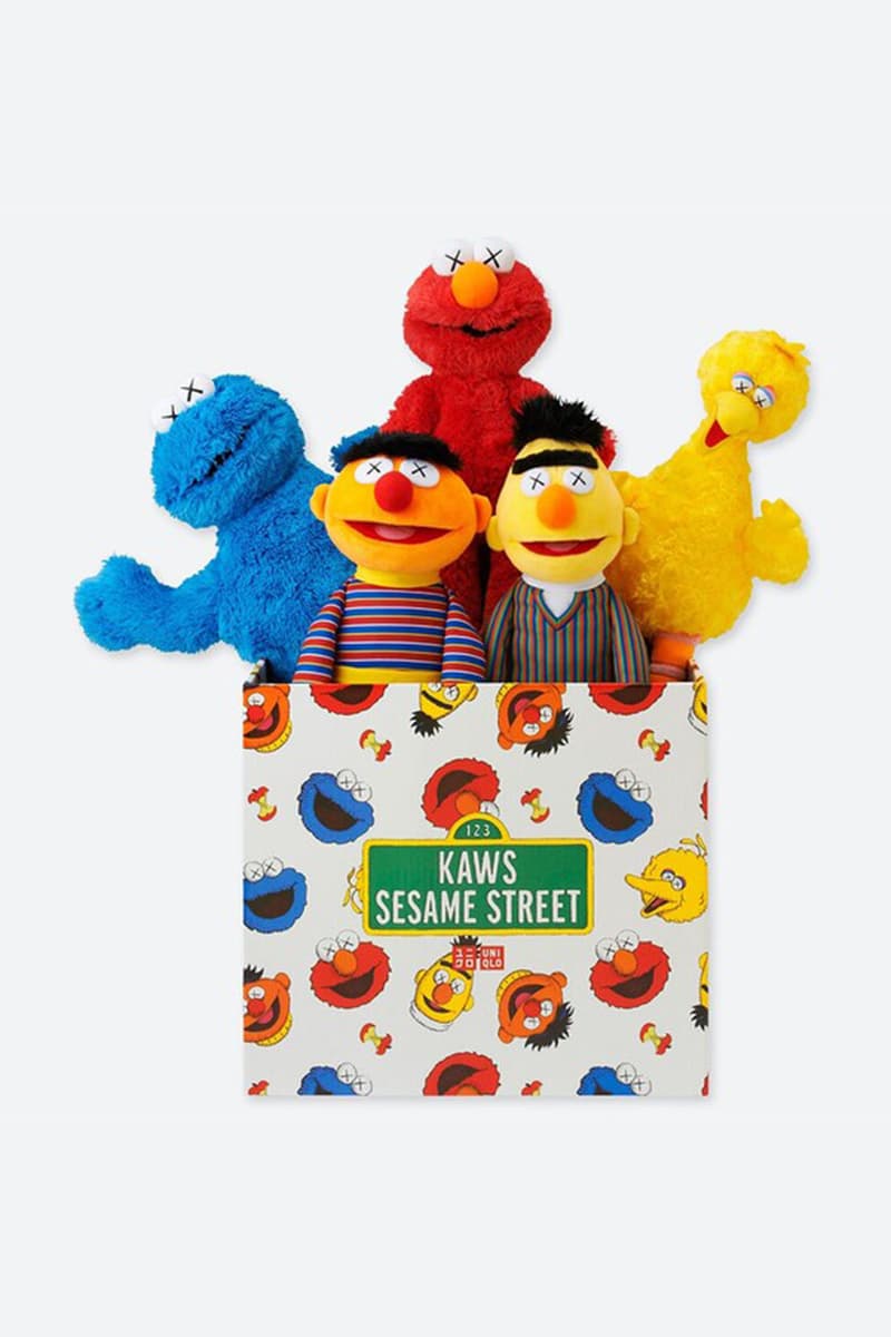 uniqlo kaws sesame street sale releast date all items price