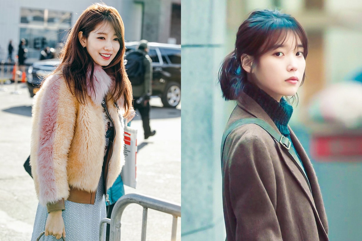 Shearling coat Lambskin leather fall winter 2018 trend korean trend korean celebrities idols IU lee ji eun park shin hye yoona lim styling must have items