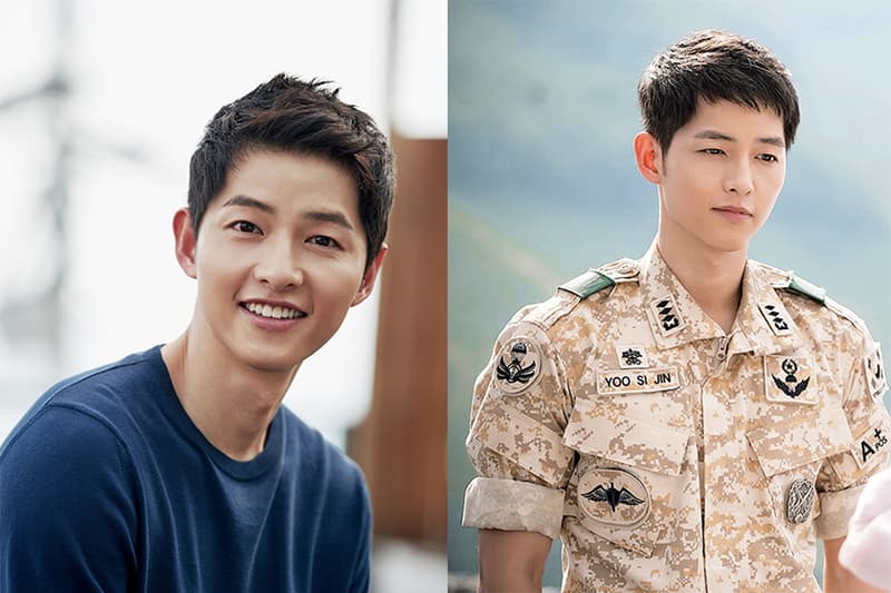 song joong ki new curly hair style