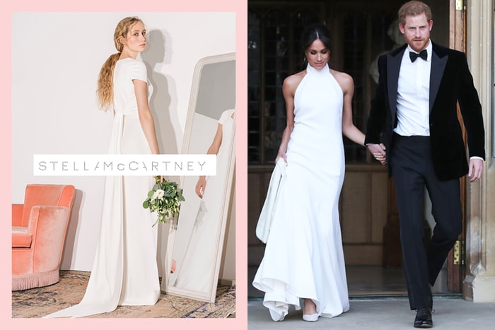梅根也是披著它出嫁:Stella McCartney 首個婚紗系列曝光,氣質滿分!