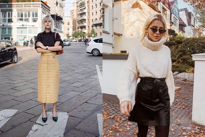 向 IG 穿搭達人偷師「這個小技巧」,針織毛衣的穿法又更多樣化了!