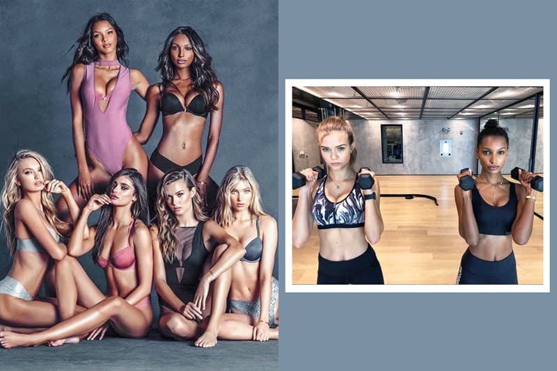 Victorias Secret Show Angels New York Martha Hunt Romee Strijd Elsa Hosk Jasmine Tookes Sara Sampaio Lais Ribeiro Stella Maxwell Alexina Graham