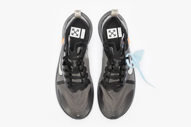nike virgil abloh pink sneaker collabration zoom fly