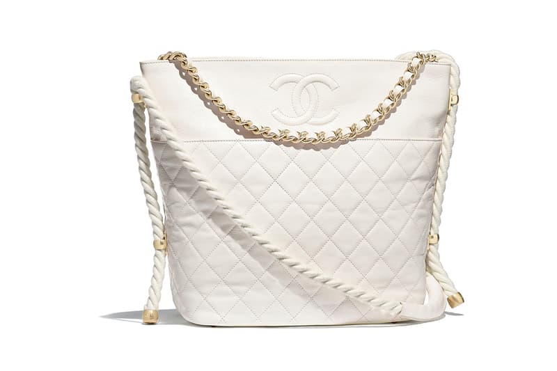 white chanel bag