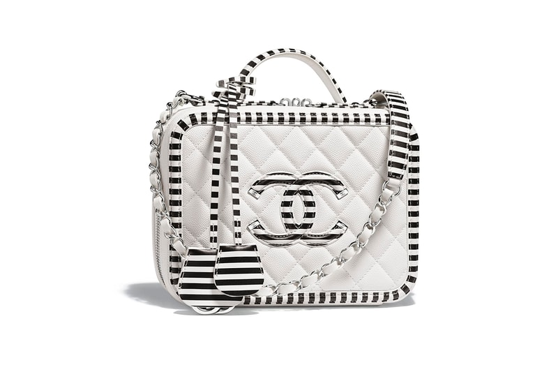 white chanel bag