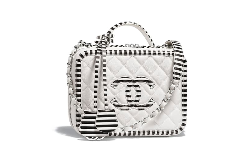 white chanel bag