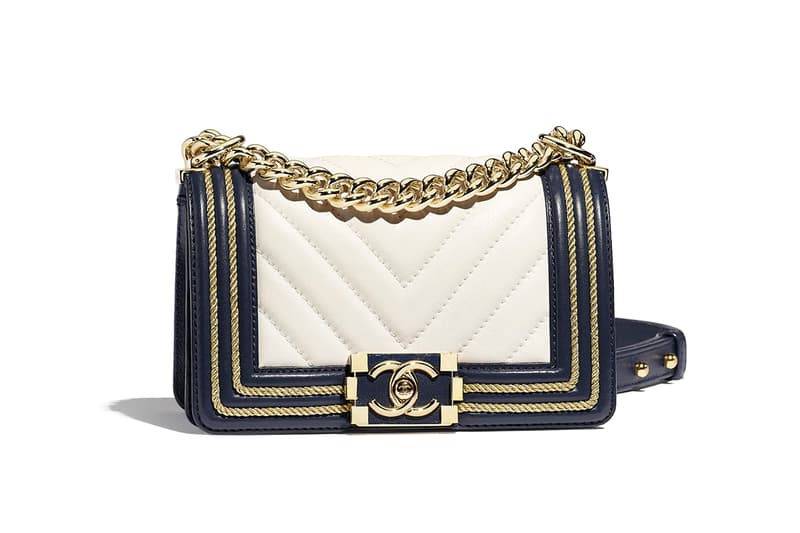 white chanel bag