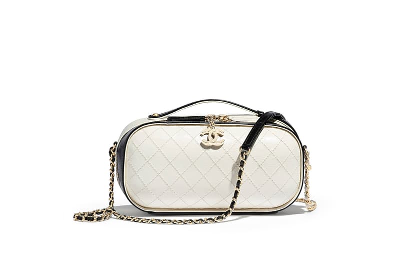 white chanel bag