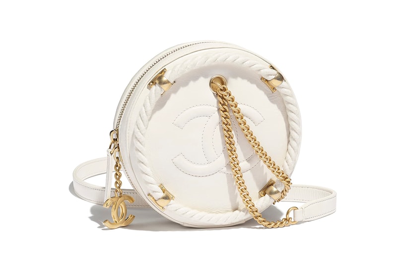 white chanel bag