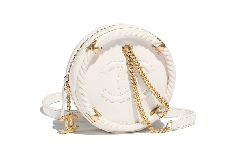 white chanel bag