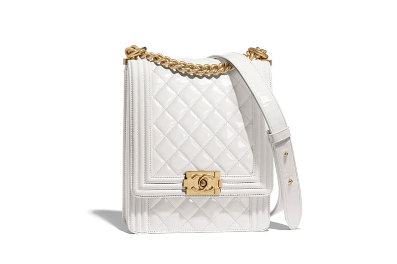 white chanel bag