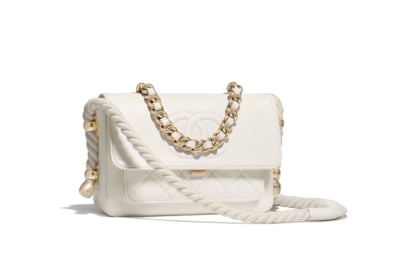 white chanel bag