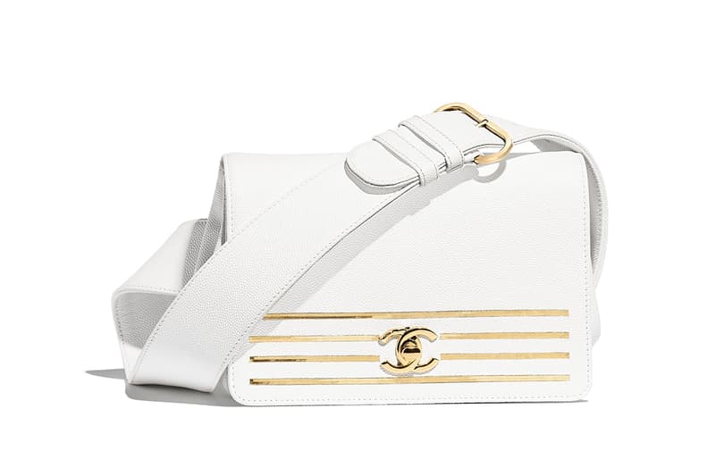 white chanel bag