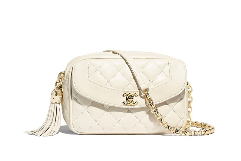 white chanel bag