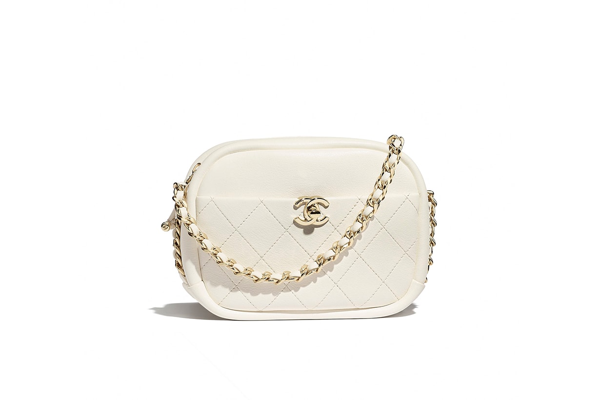 white chanel bags