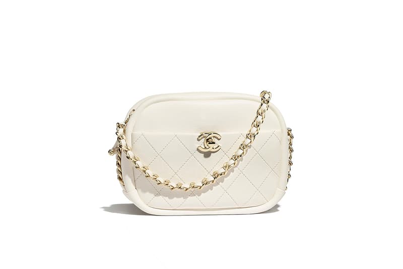 white chanel bags