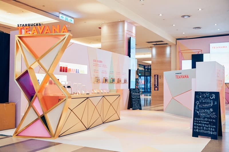 Starbucks TEA TEAVANA Instagram food Pop-up store