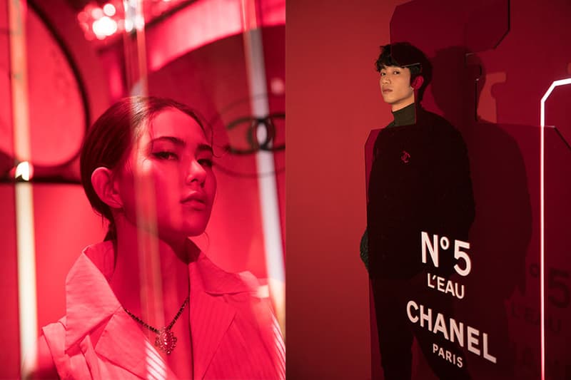 Coco Chanel Le Rouge Nº5 exhibition Taipei