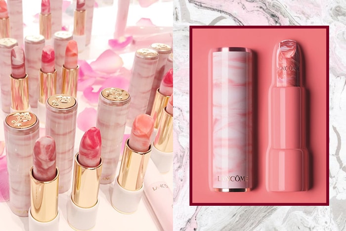 化妝袋裡最美的潤唇膏是你？Lancôme「玫瑰大理石紋」唇膏實品曝光！