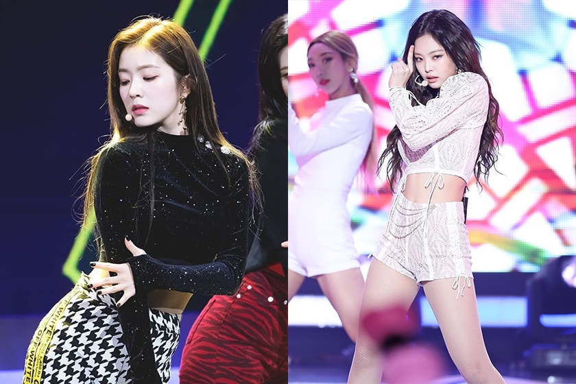 Blackpink Jennie copy Red Velvet Irene dance