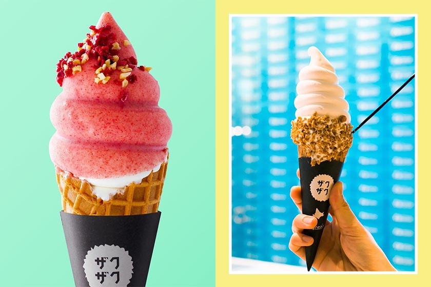 zakuzaku Japan Instagram food Ice Cream