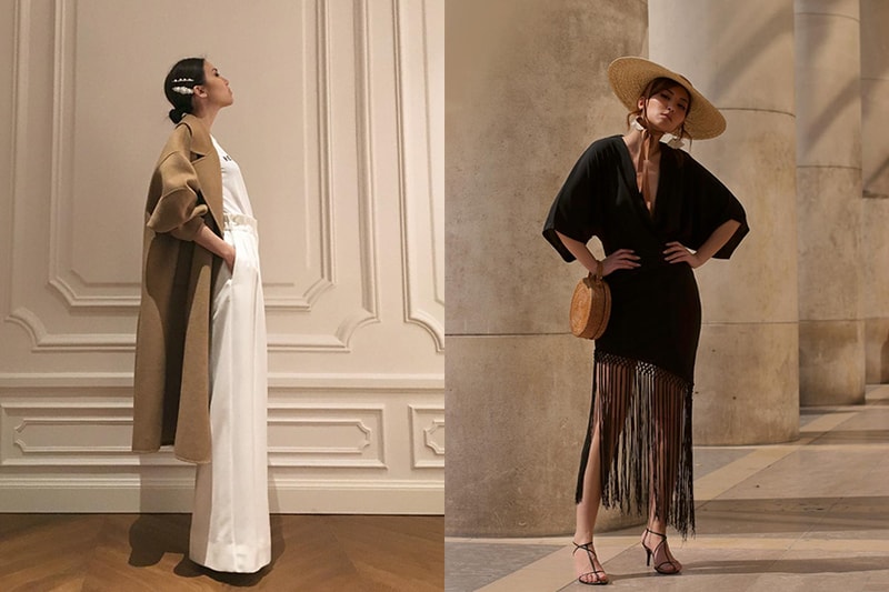 Japanese Fashion Blogger Yoshino lived in French