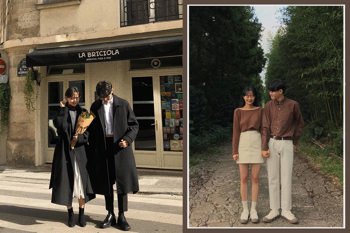 Korean Couple Style Instagram Outfit IG