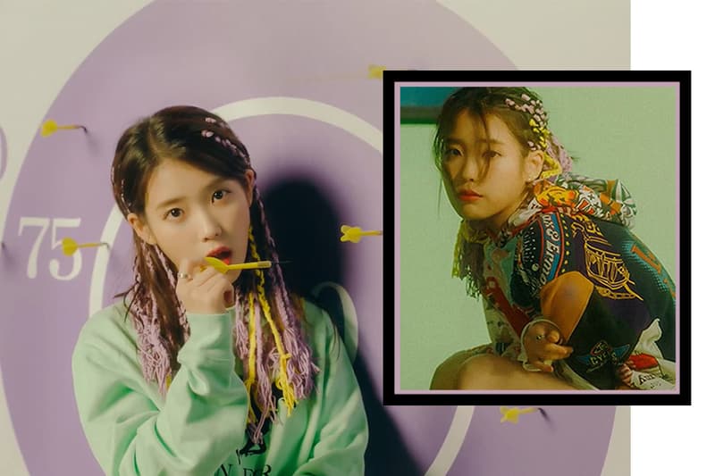 IU BBIBBI Braids Hairstyle 2018