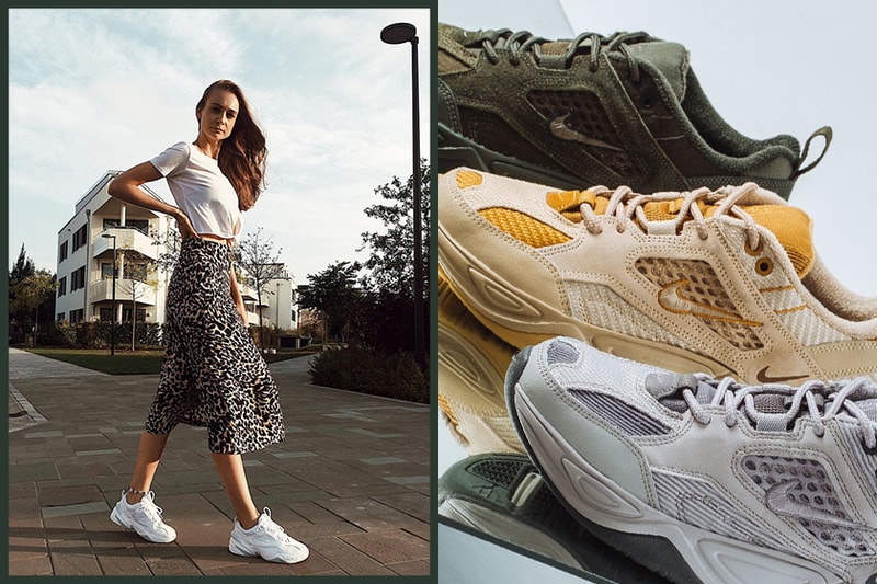 Nike M2K Tekno Sneaker dad shoes Corduroy Mink