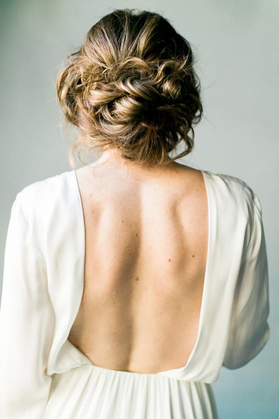 bridal hairstyle inspiration runway celeb wedding