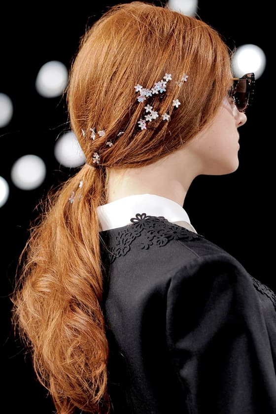 bridal hairstyle inspiration runway celeb wedding