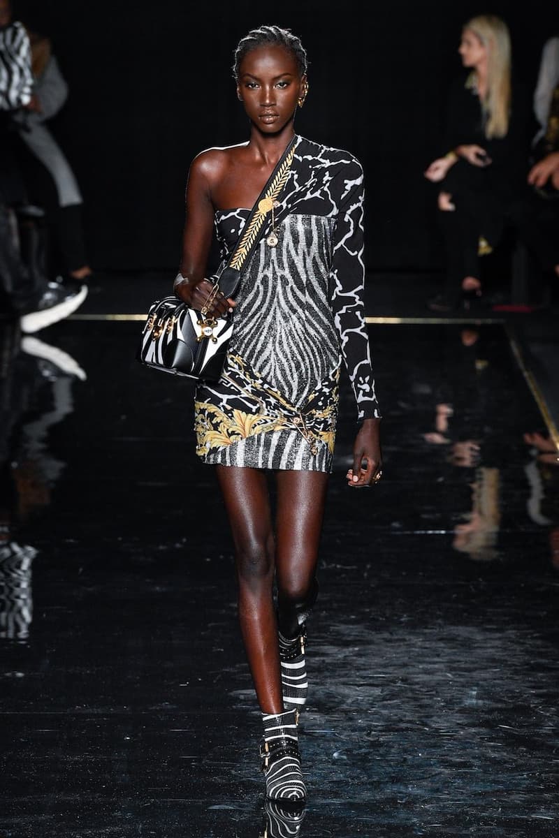 versace last show pre-fall 2019 runway looks