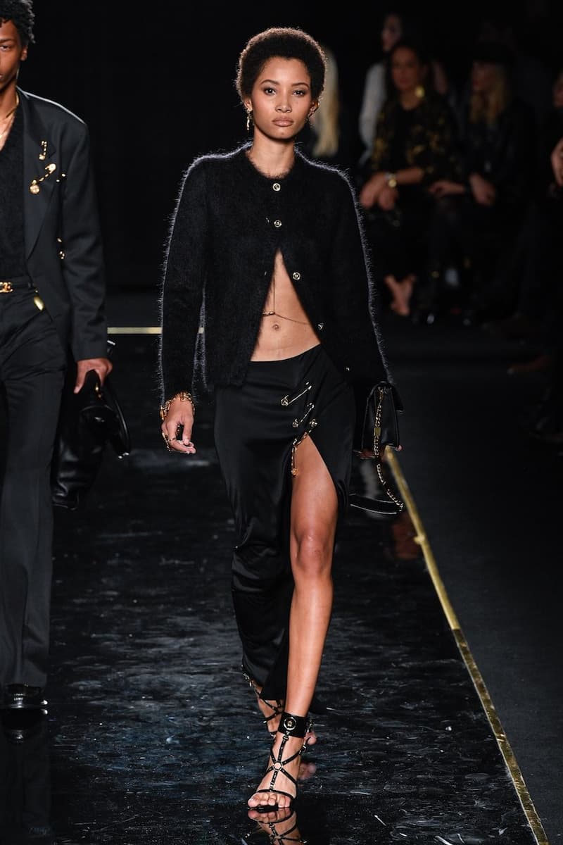 versace last show pre-fall 2019 runway looks