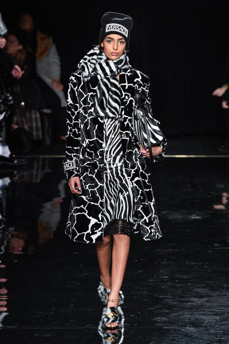 versace last show pre-fall 2019 runway looks