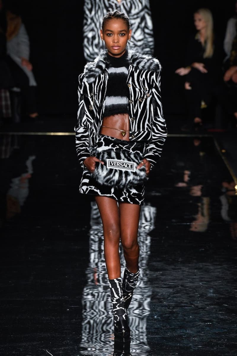 versace last show pre-fall 2019 runway looks