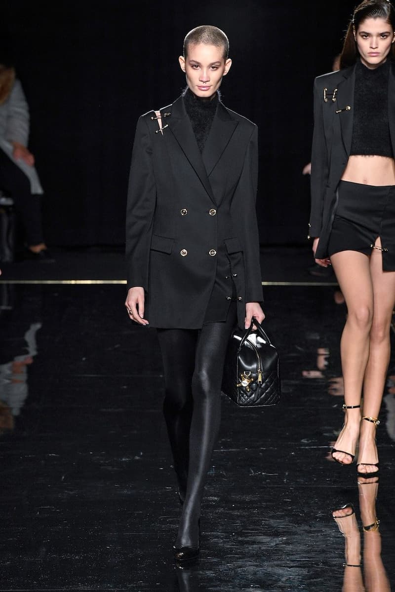 versace last show pre-fall 2019 runway looks