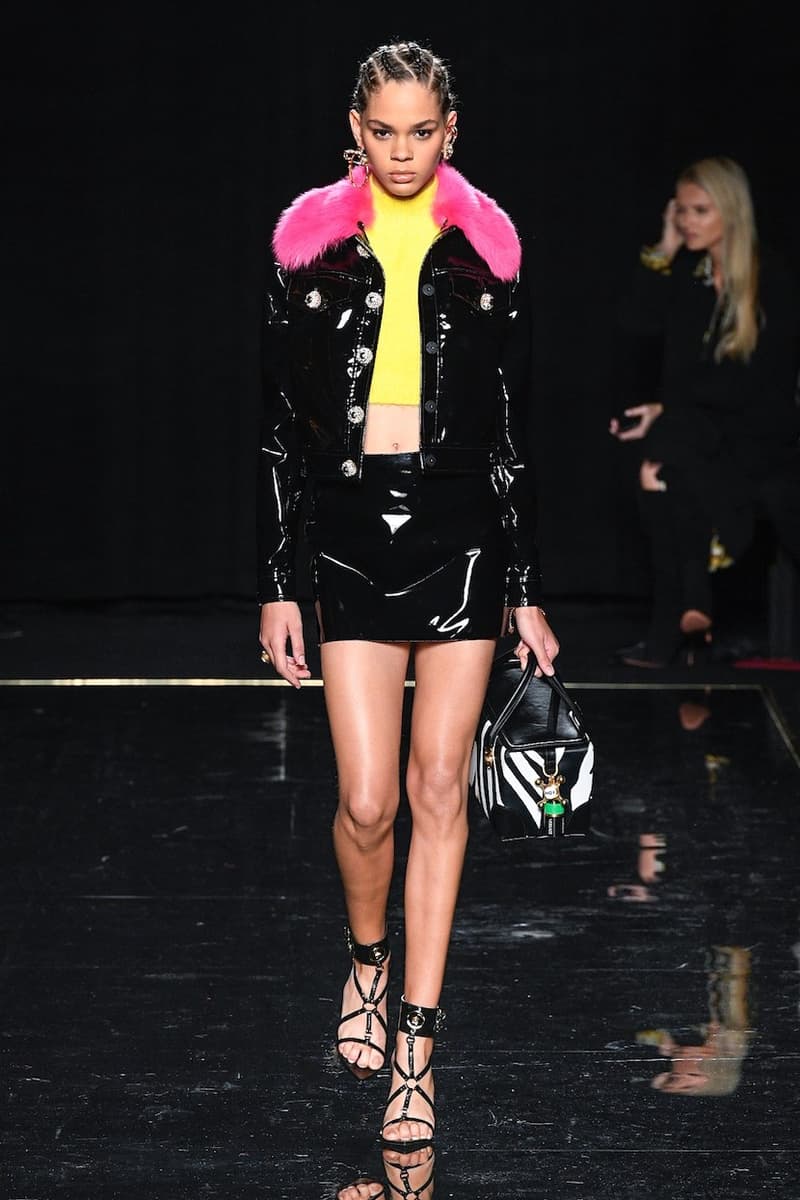 versace last show pre-fall 2019 runway looks