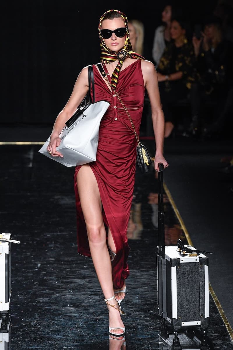 versace last show pre-fall 2019 runway looks