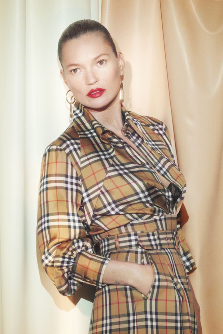 Burberry and Vivienne Westwood's collaboration Kate Moss