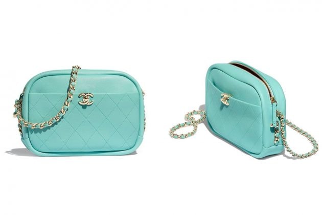 Chanel Tiffany Blue Camera Bag is the best christmas gift