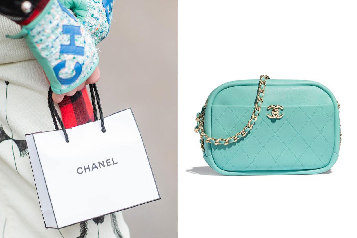 Chanel Tiffany Blue Camera Bag is the best christmas gift